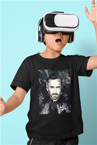 David Guetta Siyah Unisex Çocuk Tişört