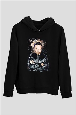 David Guetta Siyah Unisex Kapüşonlu Sweatshirt