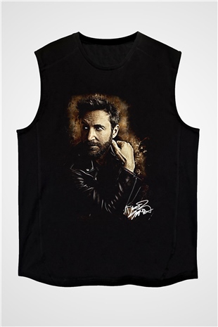 David Guetta Siyah Unisex Kolsuz Tişört