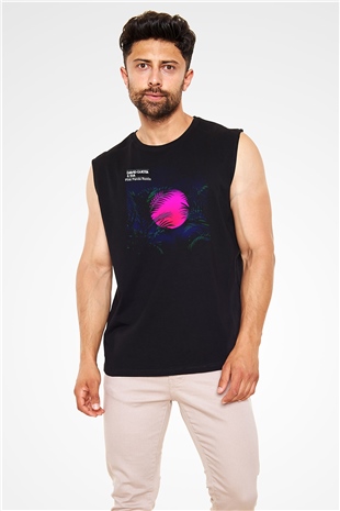 David Guetta Siyah Unisex Kolsuz Tişört