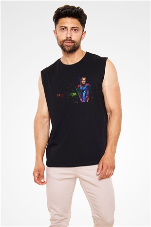David Guetta Siyah Unisex Kolsuz Tişört