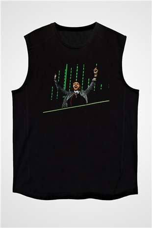 David Guetta Siyah Unisex Kolsuz Tişört