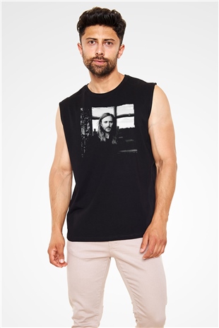 David Guetta Siyah Unisex Kolsuz Tişört