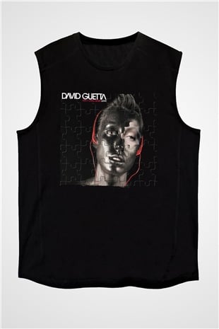 David Guetta Siyah Unisex Kolsuz Tişört