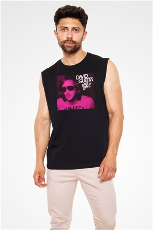 David Guetta Siyah Unisex Kolsuz Tişört