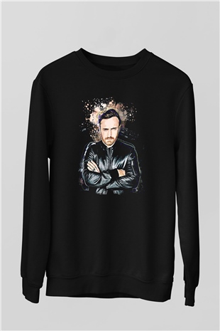 David Guetta Siyah Unisex Sweatshirt
