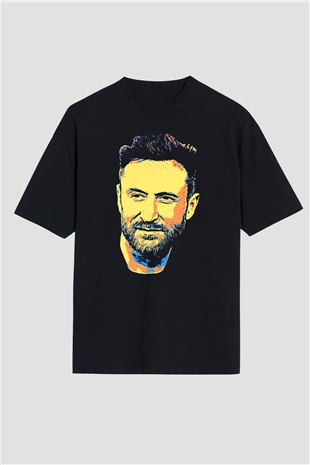 David Guetta Siyah Oversize Tişört Oversize T-shirt - TişörtFabrikası