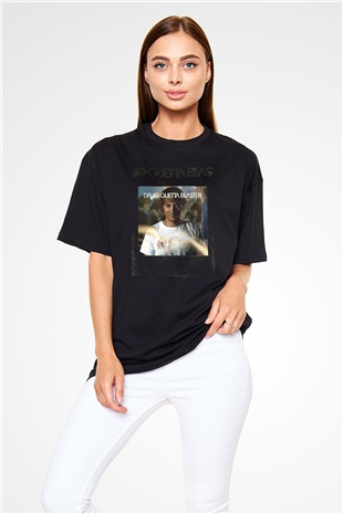 David Guetta Siyah Oversize Tişört Oversize T-shirt - TişörtFabrikası