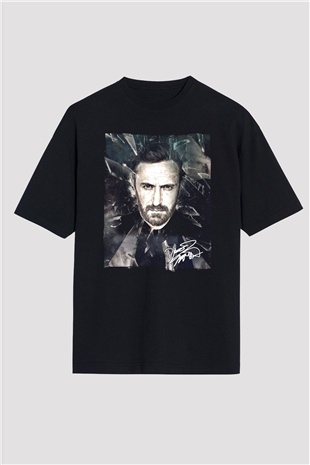 David Guetta Siyah Oversize Tişört Oversize T-shirt - TişörtFabrikası