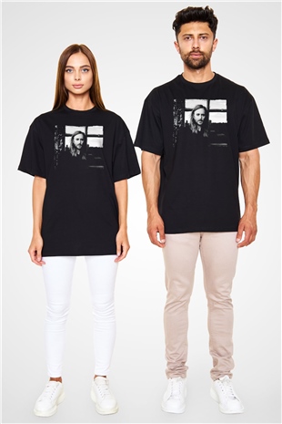 David Guetta Siyah Oversize Tişört Oversize T-shirt - TişörtFabrikası