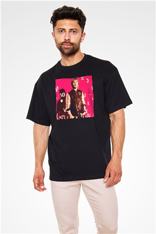 David Guetta Siyah Oversize Tişört Oversize T-shirt - TişörtFabrikası