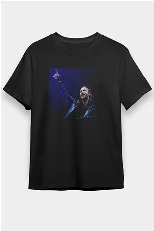 David Guetta Siyah Unisex Tişört T-Shirt - TişörtFabrikası