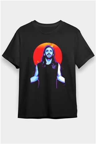 David Guetta Siyah Unisex Tişört T-Shirt - TişörtFabrikası