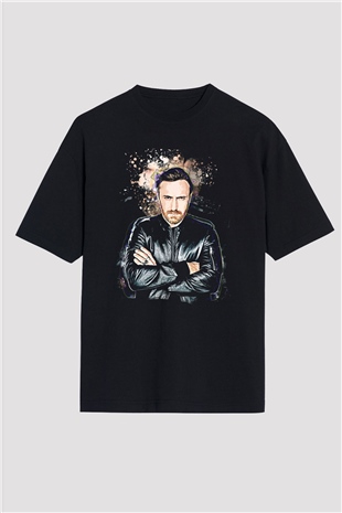 David Guetta Siyah Oversize Tişört Oversize T-shirt - TişörtFabrikası