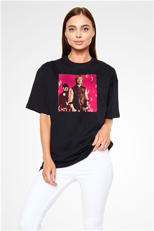 David Guetta Siyah Oversize Tişört Oversize T-shirt - TişörtFabrikası