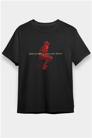 David Lee Roth Band Siyah Unisex Tişört T-Shirt - TişörtFabrikası