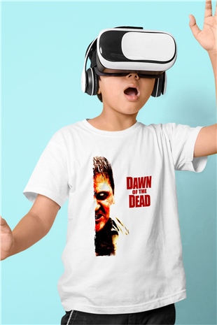 Dawn of the Dead Beyaz Unisex  Çocuk Tişört
