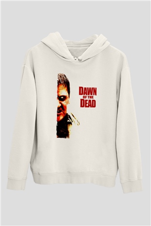 Dawn of the Dead Beyaz Unisex Hoodie
