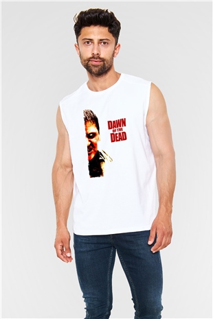 Dawn of the Dead Beyaz Unisex  Kolsuz Tişört