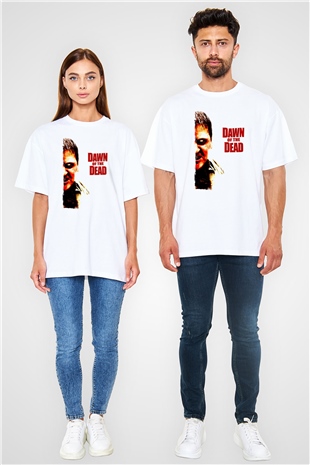 Dawn of the Dead Beyaz Oversize Tişört