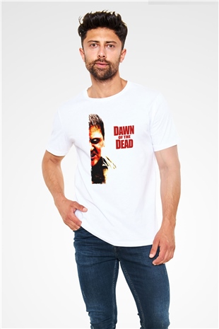 Dawn of the Dead Beyaz Unisex Tişört