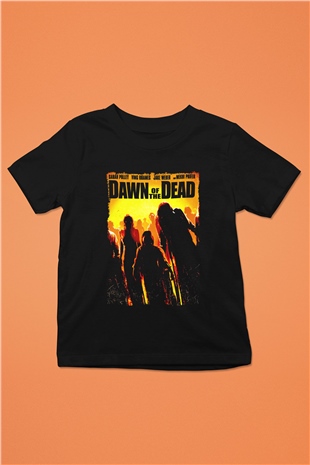 Dawn of the Dead Siyah Unisex  Çocuk Tişört