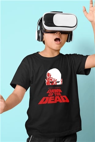 Dawn of the Dead Siyah Unisex  Çocuk Tişört