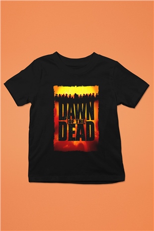 Dawn of the Dead Siyah Unisex  Çocuk Tişört