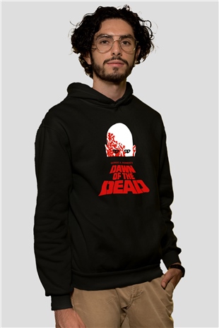 Dawn of the Dead Siyah Unisex Hoodie