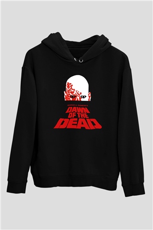 Dawn of the Dead Siyah Unisex Hoodie