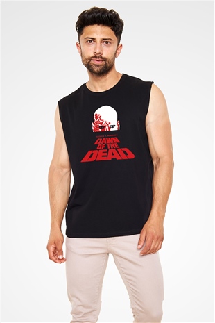 Dawn of the Dead Siyah Unisex Kolsuz Tişört