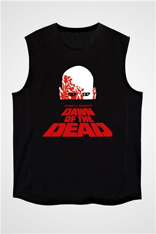 Dawn of the Dead Siyah Unisex  Kolsuz Tişört