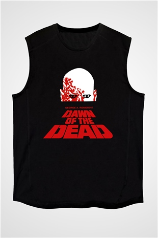 Dawn of the Dead Siyah Unisex Kolsuz Tişört