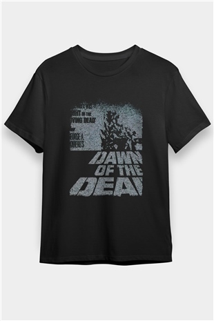 Dawn of the Dead Siyah Unisex Tişört