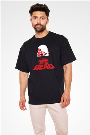 Dawn of the Dead Siyah Oversize Tişört