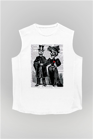 Day of the Dead Beyaz Unisex  Kolsuz Tişört