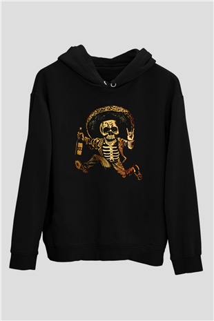 Day of the Dead Siyah Unisex Hoodie