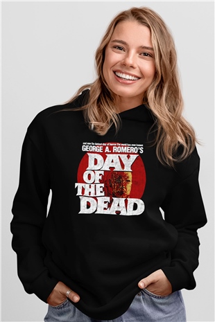 Day of the Dead Siyah Unisex Hoodie