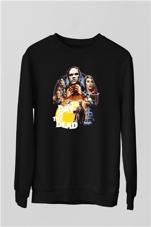 Day of the Dead Siyah Unisex  Sweatshirt