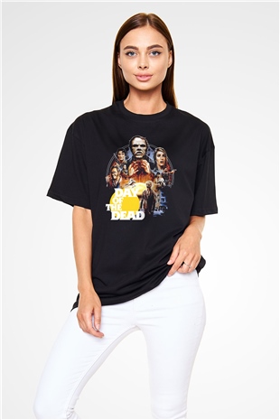 Day of the Dead Siyah Oversize Tişört