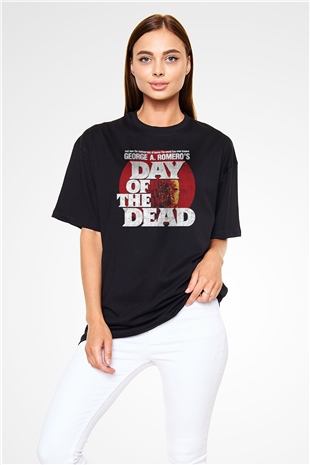 Day of the Dead Siyah Oversize Tişört