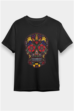 Day of the Dead Siyah Unisex Tişört
