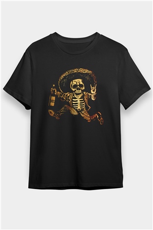 Day of the Dead Siyah Unisex Tişört