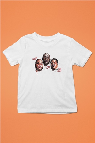 De La Soul Baskılı Beyaz Unisex Çocuk Tişört