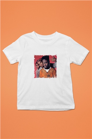 De La Soul Baskılı Unisex Beyaz Çocuk Tişört