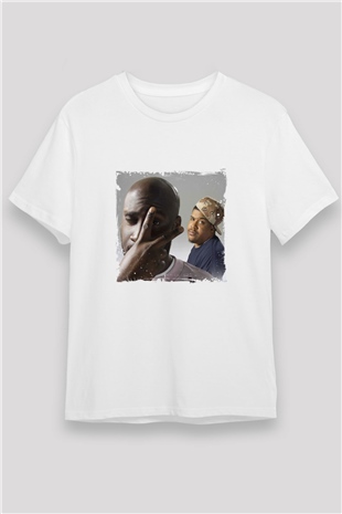 De La Soul Baskılı Unisex Beyaz Tişört