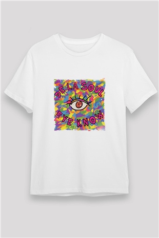 De La Soul Baskılı Unisex Beyaz Tişört