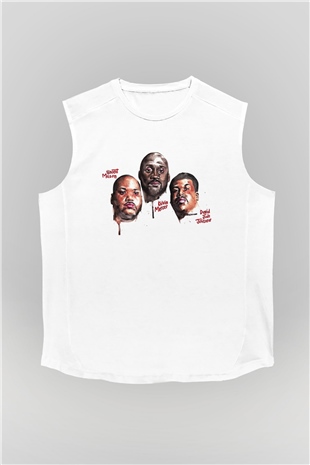 De La Soul Beyaz Unisex Kolsuz Tişört