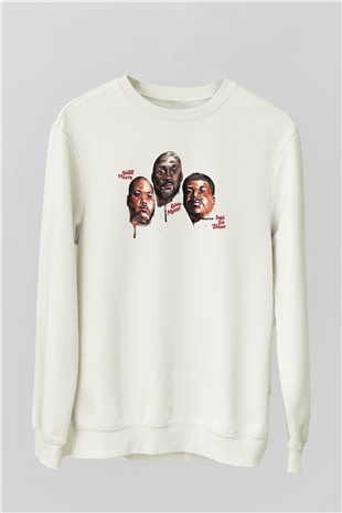 De La Soul Beyaz Unisex Sweatshirt