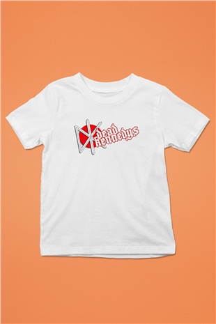 Dead Kennedys Baskılı Beyaz Unisex Çocuk Tişört